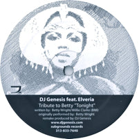DJ GENESIS / A TRIBUTE TO BETTY