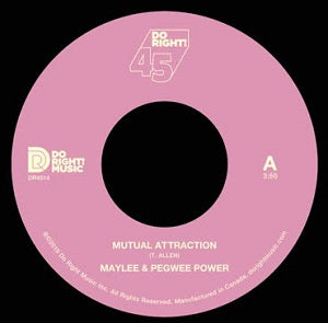 MAYLEE &amp; PEGWEE POWER / MUTUAL ATTRACTION (7 inch)