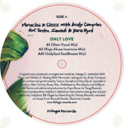 MONOCLES & SLEZZ with ANDY COMPTON / ONLY LOVE (feat.TANTRA ZAWADI & DANA BYRD)