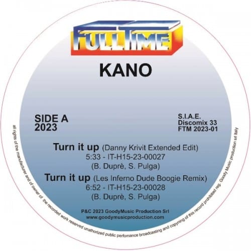 Kano – Turn It Up (Danny Krivit / Dr Packer Remixes)