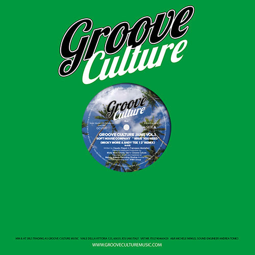 SOFT HOUSE COMPANY  /  MICKY MORE  /  ANDY TEE / GROOVE CULTURE JAMS VOL.1