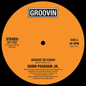 DUNN PEARSON JR. / GROOVE ON DOWN