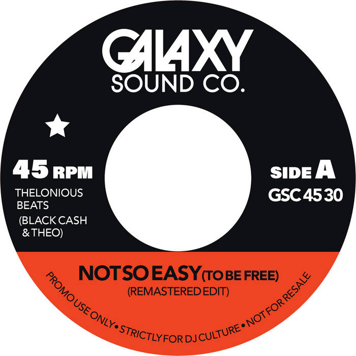 GIL SCOTT-HERON / NOT SO EASY (TO BE FREE) (REMASTERED EDIT) (7 inch)
