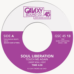 SOUL LIBERATION / YASUKO AGAWA / TOUCH ME AGAIN (DEEP SOUL) / LA NIGHTS (KADENA INST)(7 inch)
