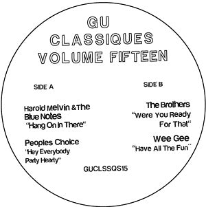 GLENN UNDERGROUND / GU  CLASSIQUES VOLUME FIFTEEN (15)