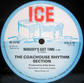 THE COACHOUSE RHYTHM SECTION / NOBODY'S GOT TIME