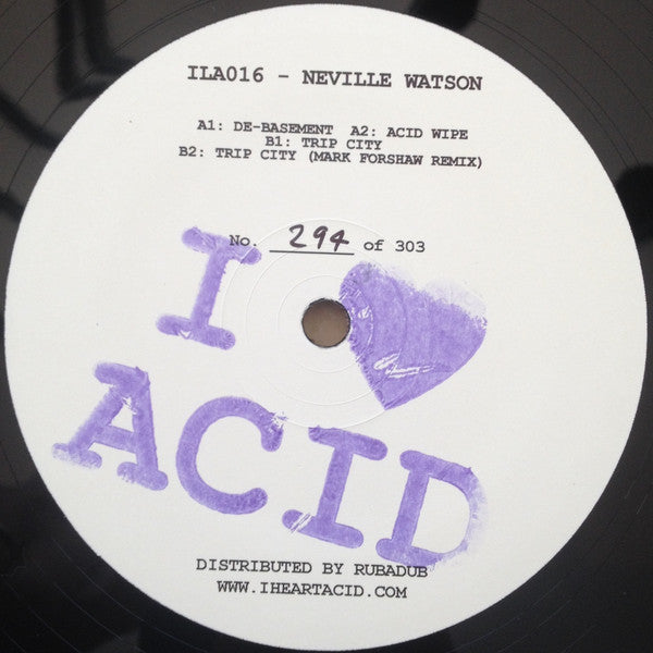 NEVILLE WATSON / I LOVE ACID 016