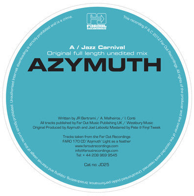 AZYMUTH / JAZZ CARNIVAL-YAMBEE REWORK