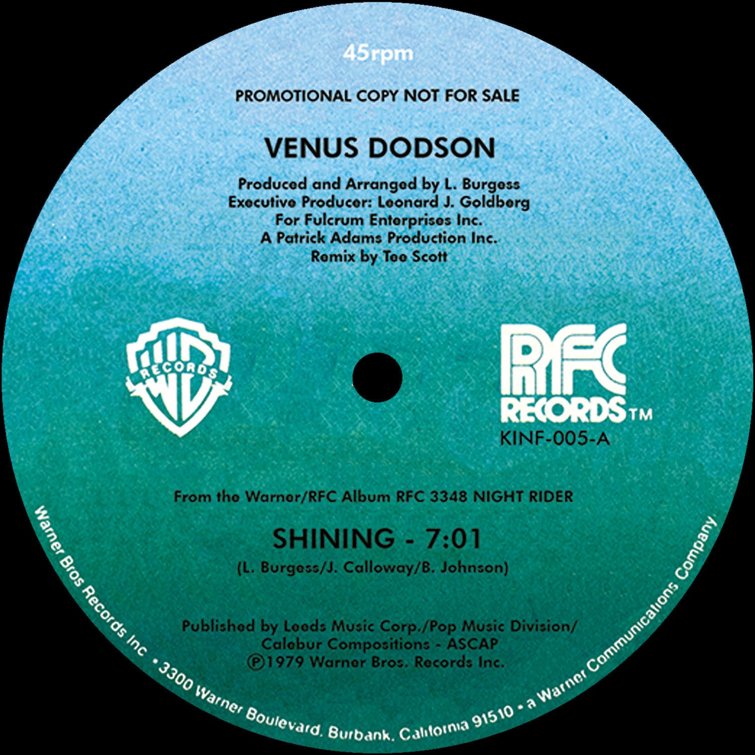VENUS DODSON / SHINING