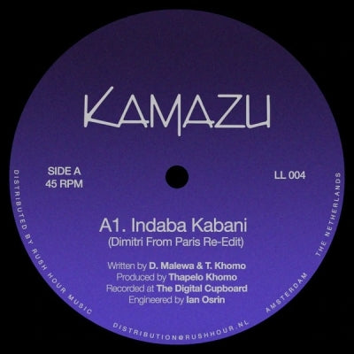 KAMAZU / INDABA KABANI (DIMITRI FROM PARIS EDIT)