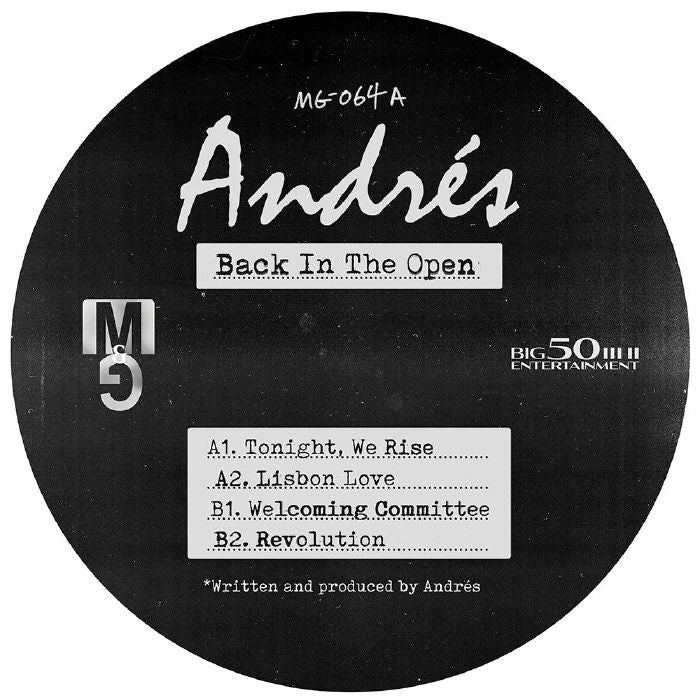Andrés ‎– Back In The Open