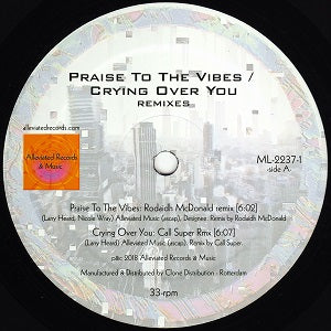 MR FINGERS / PRAISE TO THE VIBES  /  CRYING OVER YOU (REMIXES)