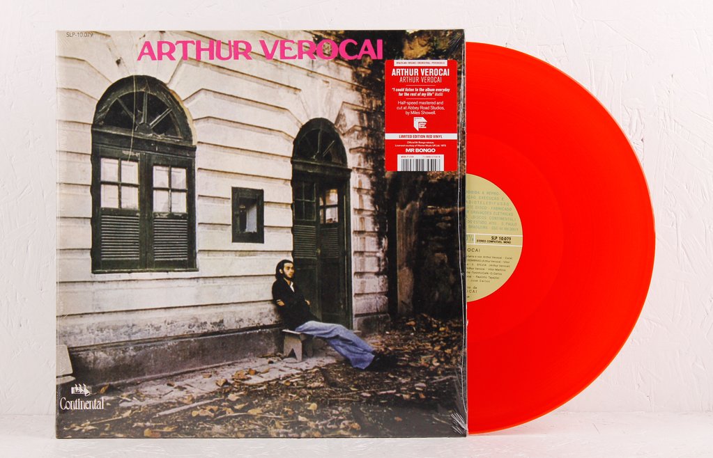 ARTHUR VEROCAI / ARTHUR VEROCAI (LP) - LIMITED RED VINYL