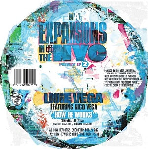 LOUIE VEGA / EXPANSIONS IN THE NYC - PREVIEW EP 2