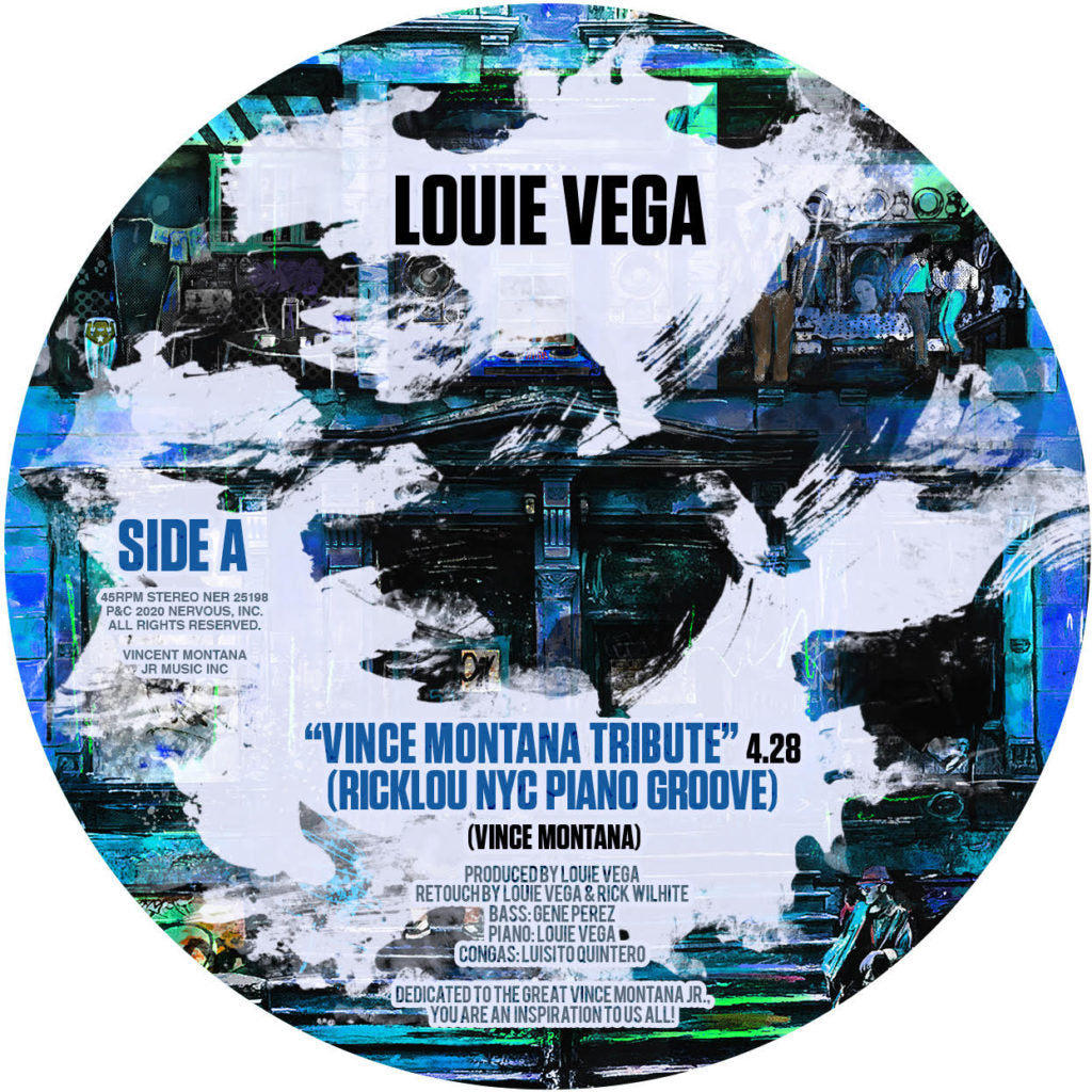 LOUIE VEGA / VINCE MONTANA TRIBUTE (RICKLOU RETOUCH) (YELLOW VINYL) (7 inch)