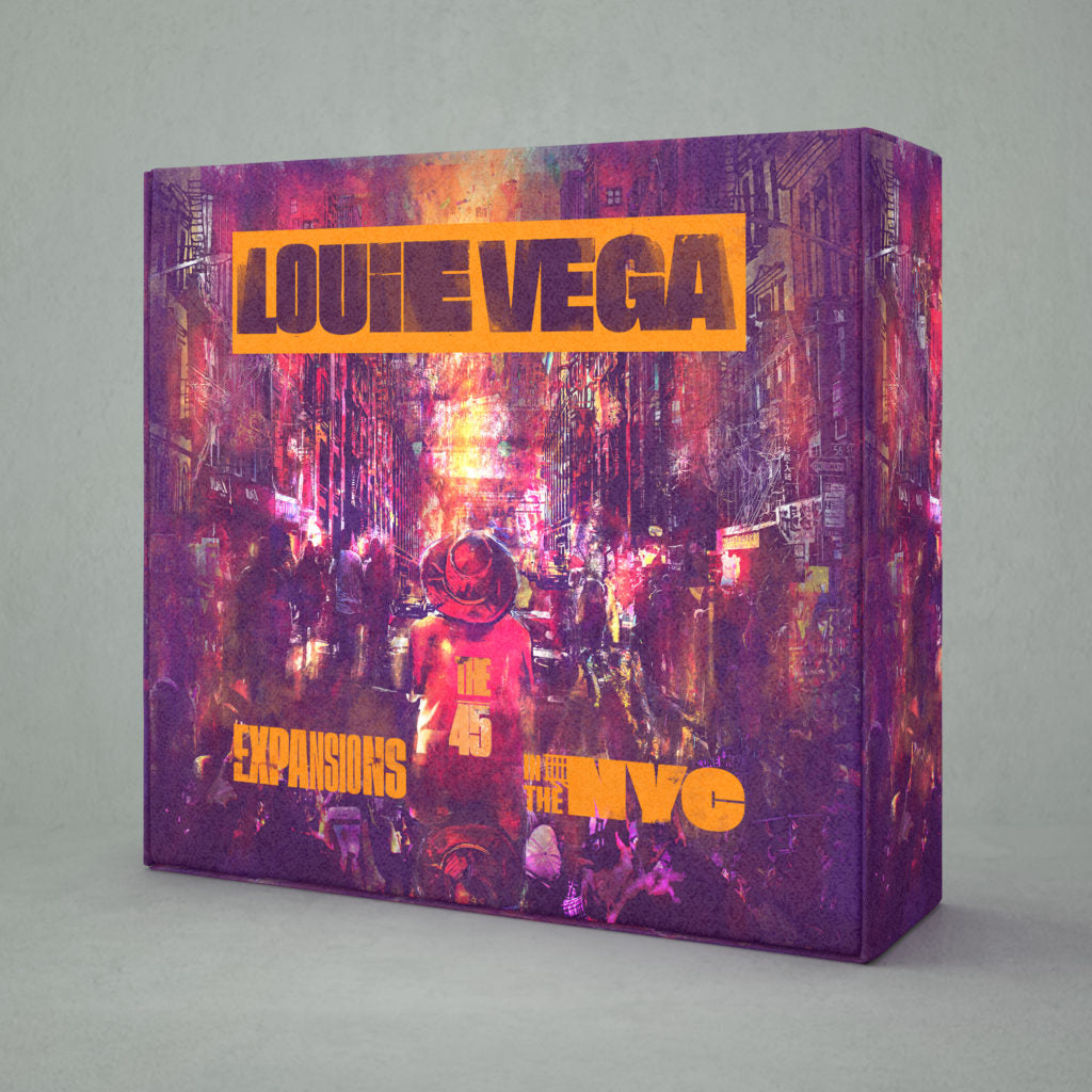 LOUIE VEGA / EXPANSIONS IN THE NYC (The 45's) (10 x 7" Boxset)
