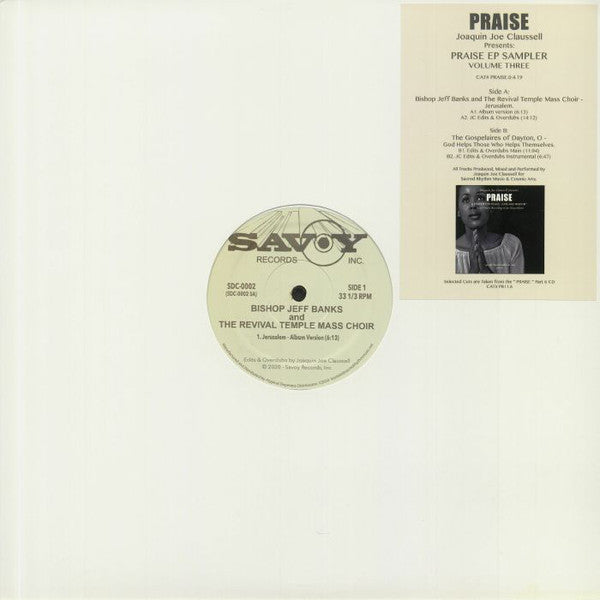 VA(JOE CLAUSSELL) / PRAISE EP SAMPLER VOLUME THREE