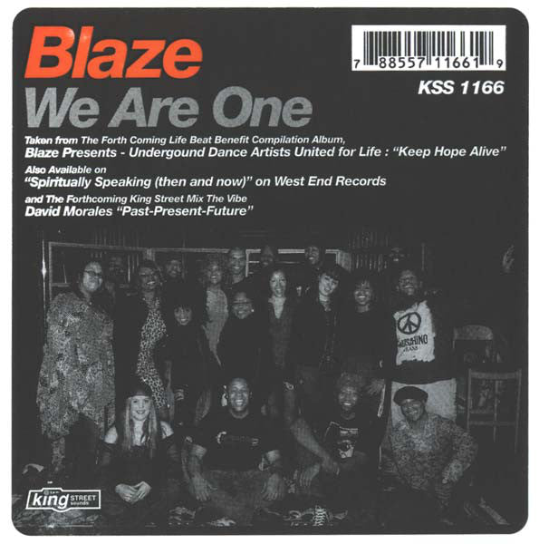 BLAZE / WE ARE ONE (USED)