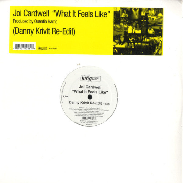 JOI CARDWELL / WHAT IT FEELS LIKE (DANNY KRIVIT EDIT) (USED)