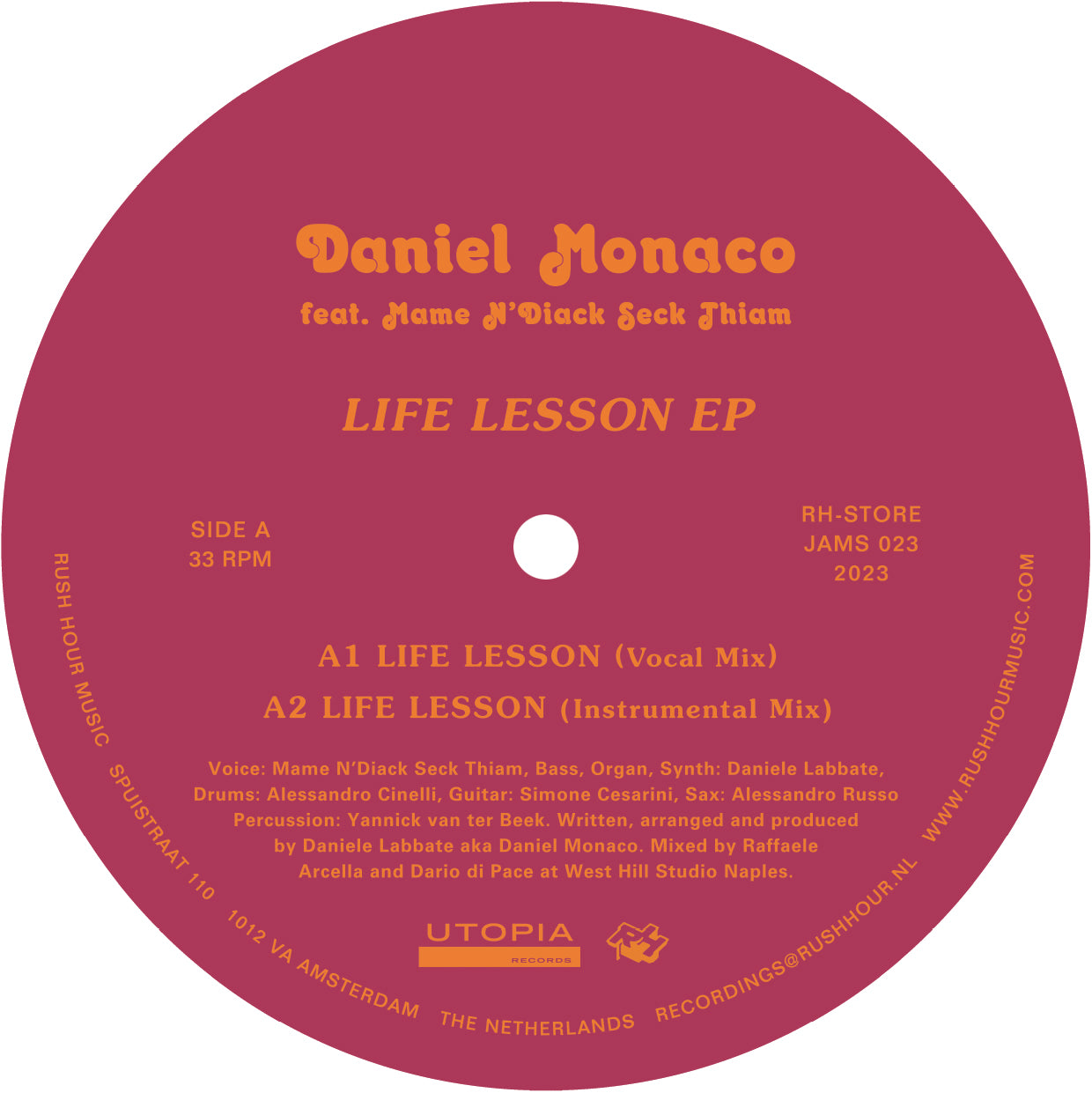 DANIEL MONACO / LIFE LESSON