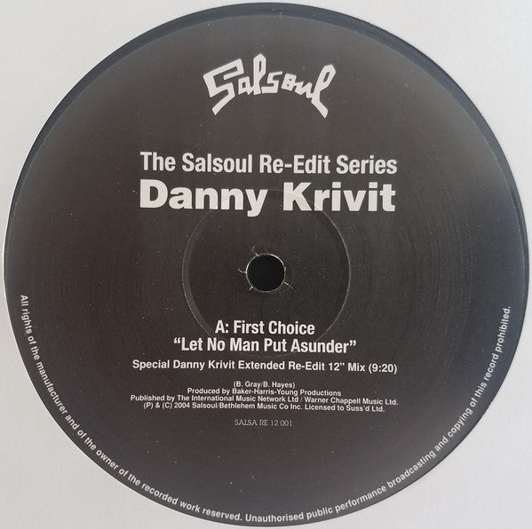 VA(DANNY KRIVIT) / THE SALSOUL RE-EDIT SERIES 12inch RE-EDIT