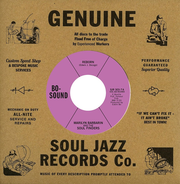 MARILYN BARBARIN AND THE SOUL FINDERS / REBORN (7 inch)