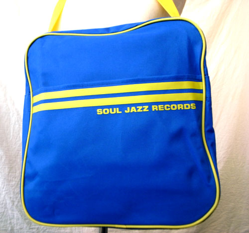 VA / 12inch RECORD BAG (ROYAL BLUE & YELLOW)