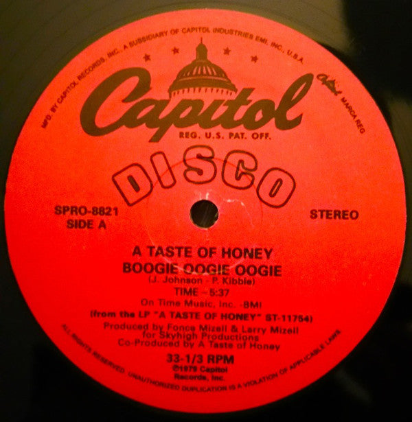 A Taste of Honey - Boogie Oogie Oogie / Rescue Me