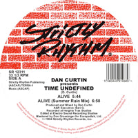 DAN CURTIN PRESENTS - TIME UNDEFINED / ALIVE  /  CASCADE