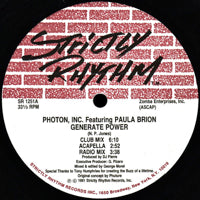 PHOTON INC / GENERATE POWER (feat. PAULA BRION)