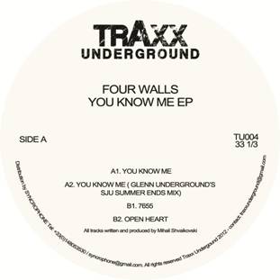 FOUR WALLS / YOU KNOW ME EP (incl.GLENN UNDERGROUND REMIX)
