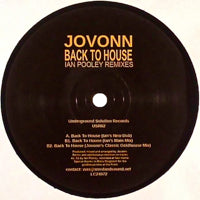 JOVONN / BACK TO HOUSE (Incl. IAN POOLEY REMIXES)