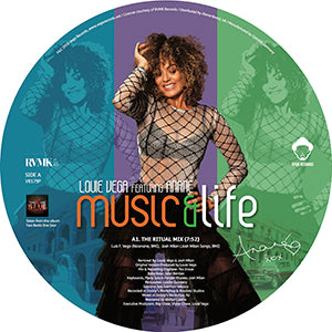LOUIE VEGA / MUSIC AND LIFE (feat. ANANE VEGA)