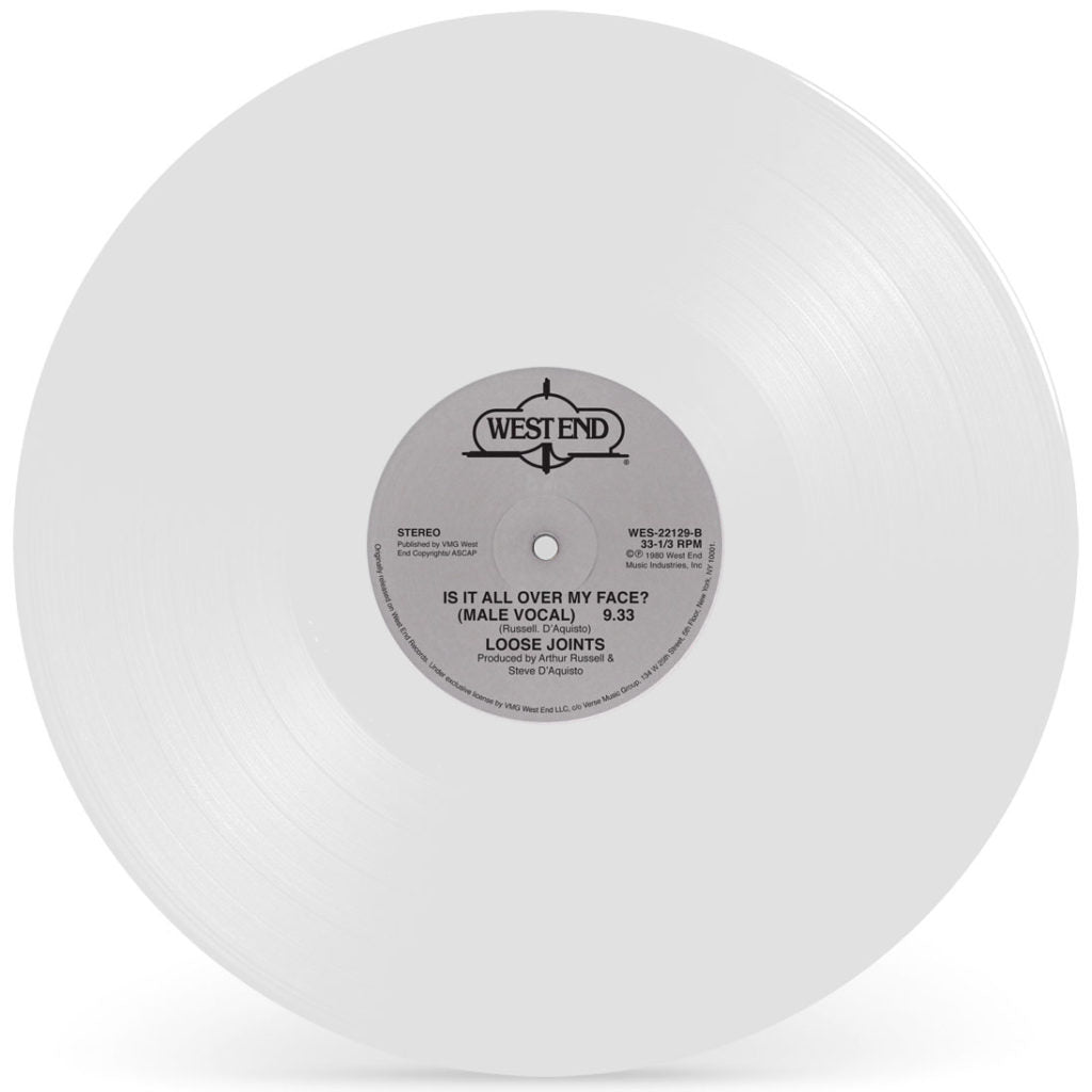 LOOSE JOINTS / IS IT ALL OVER MY FACE? (WHITE VINYL REPRESS)