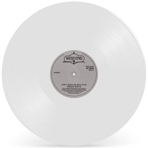 PEECH BOYS / DON'T MAKE ME WAIT (WHITE VINYL REPRESS)