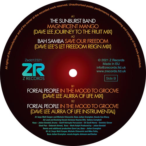 DAVE LEE (JOEY NEGRO) / A SLAP AROUND THE BASS EP