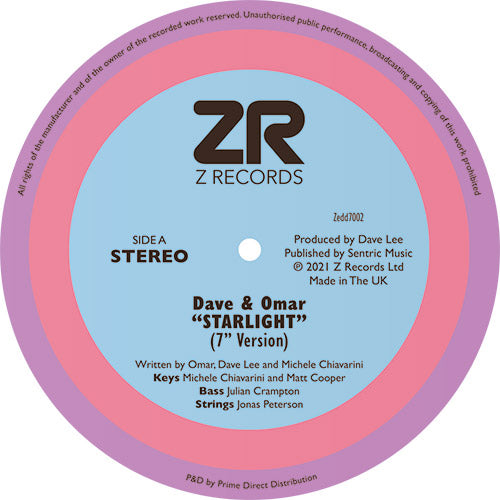 DAVE & OMAR  /  DESTINY II FEAT. ARIA LYRIC / STARLIGHT  /  I’M HERE FOR THIS (7 inch)