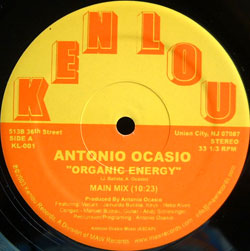 ANTONIO OCASIO / ORGANIC ENERGY