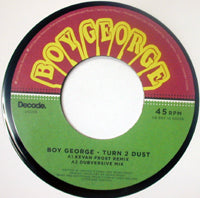 BOY GEORGE / TURN 2 DUST(7inch)