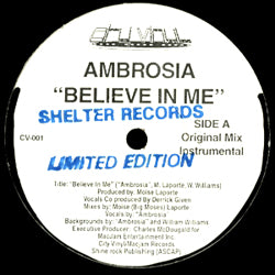 AMBROSIA / BELIEVE IN ME - LIMITED EDITION