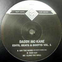 DADDY MC KANE / EDITS,BEATS & BOOTYS VOL.1