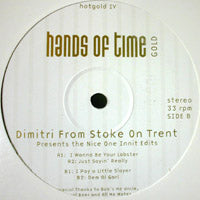 VA(DIMITRI FROM STOKE ON TRENT) / THE NICE ONE INNIT EDITS