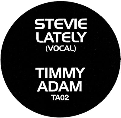STEVIE WONDER / LATELY-TIMMY REGISFORD & ADAM RIOS REMIXES